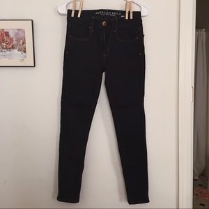 🚫SOLD🚫American Eagle Dark Blue Jegging